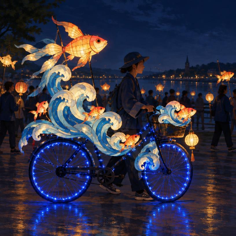 Illustrative concept: Bicycle Lanterns