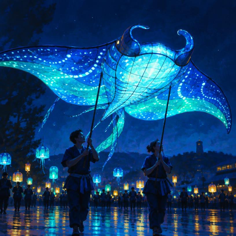 Illustrative concept: Manta Ray