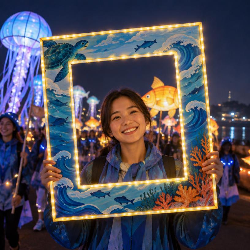 Illustrative concept: Illuminated Picture Frames