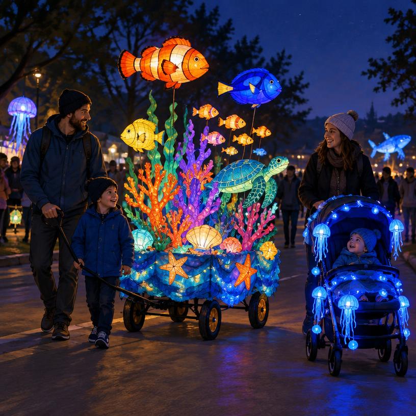 Illustrative concept: Rolling Carts, Wagons & Strollers